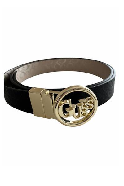 Guess Ronit Adj & Rev Pant Belt Women's Belts Black Bwu369P6530