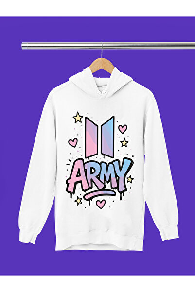 MAGORS سويت شيرت للأطفال مطبوع عليه BTS BANGTHAN BOYS ذو 3 خيوط ونسيج ناعم عا...