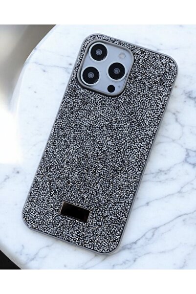 KILIF HOUSE Lux Premium Shiny Stone Case Compatible with iPhone 15 Pro