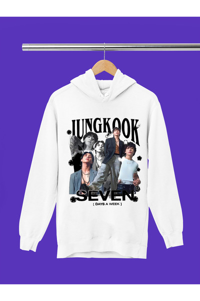 MAGORS سويت شيرت للأطفال مطبوع عليه BTS BANGTHAN BOYS ذو 3 خيوط ونسيج ناعم عا...