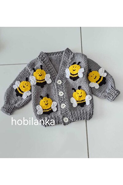 hobilanka Baby Cardigan Hand-Knitted Baby Cardigans