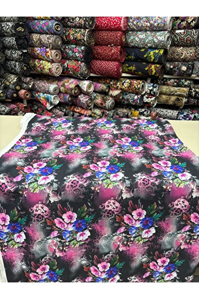 MEKİK MANİFATURA Țesătură JESIKA cu model, lățime dublă 150 cm, în lățime.