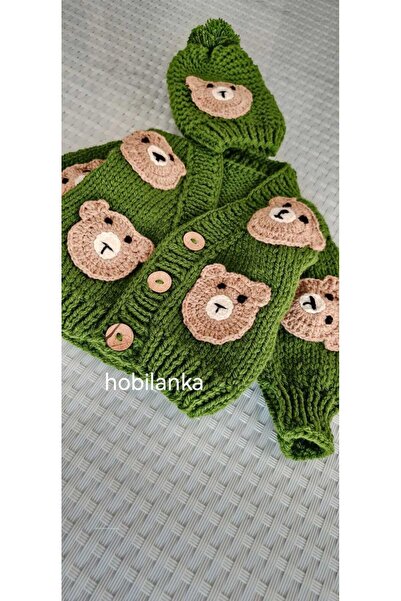 hobilanka Baby Cardigan Hand-Knitted Baby Cardigans