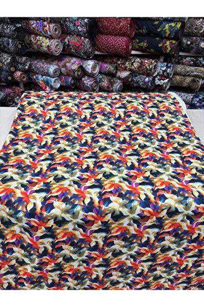 MEKİK MANİFATURA Țesătură JESIKA cu model, lățime dublă 150 cm, în lățime.