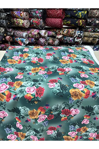 MEKİK MANİFATURA Țesătură JESIKA cu model, lățime dublă 150 cm, în lățime.