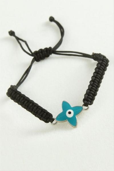 ZERO LAND سوار من خيوط المكرامية على شكل زهرة من STOROZAL (63831) - تركواز