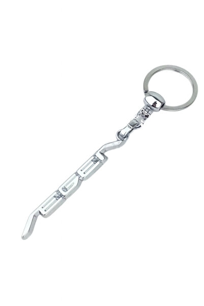 ZeuZ Egea Logo Metal Automobile Keychain - Chrome Plated