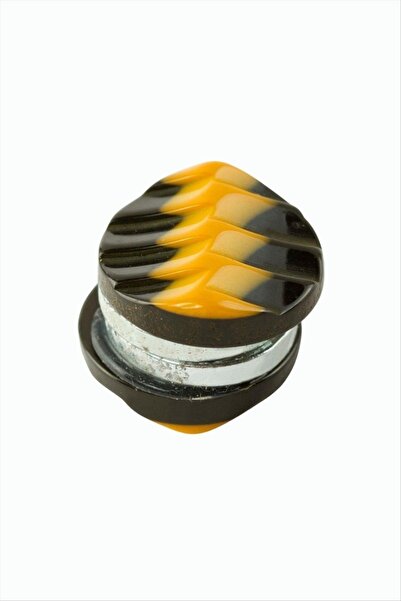 ZERO LAND مغناطيس وشاح على شكل زجزاج من ستوروزال قطعة واحدة (61849) - أخضر