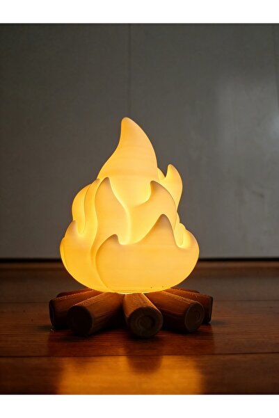 GAME SHOT Minecraft Masa Lambası Campfire - pilli