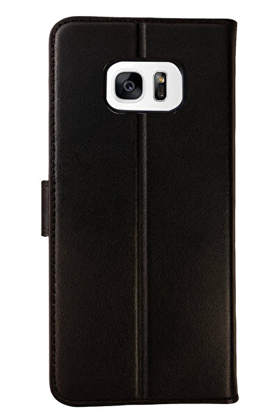 NewFace حافظة ستوروزال سامسونج جالاكسي إس 7 إيدج تريند إس بلس (64738) - أسود