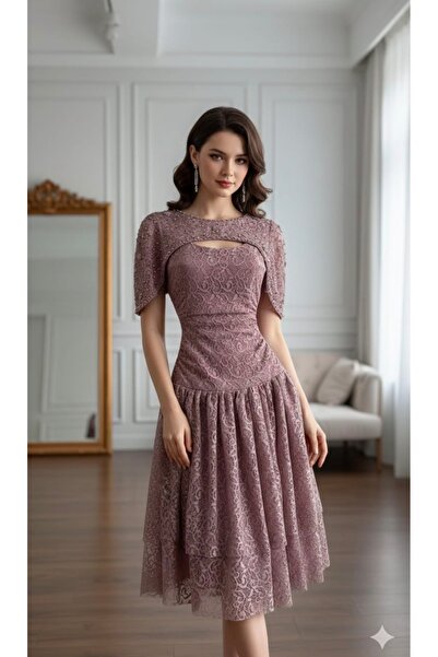 Larn-dress Distinctive evening dress