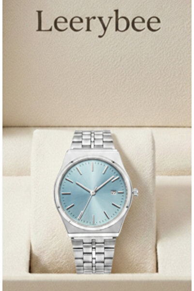 Leerybee Classic Model Metallic Cord Minimalist Unisex Watch