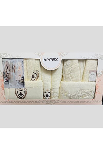 Minteks روب حمام برونزي للعائلة الخضراء