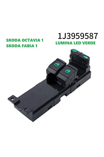 TOPRAN Butoane geamuri Skoda Octavia 1 Fabia