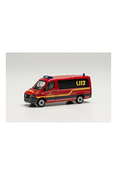 Herpa 1/87 MB Sprinter İtfaiye Minibüsü Küçük Araba Modeli, 949583