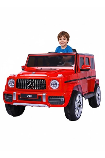 Rally Mercedes AMG G63 electric children's car with remote control and two mo...