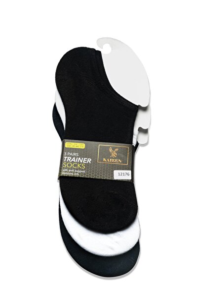 KAİZEN 3 Unisex Multi-Colored Socks ( Bamboo Material)