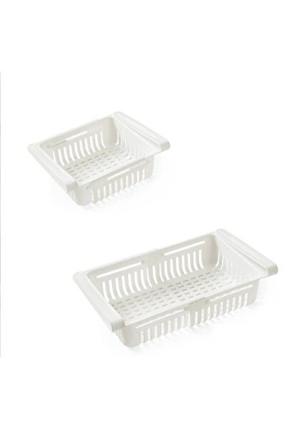 Thirty Three Design Cutie depozitare alimente extensibilă, coș alimente frigi...