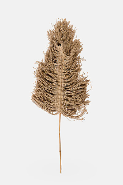 Muy Mucho Seaweed Natural Fiber Decoration, Beige