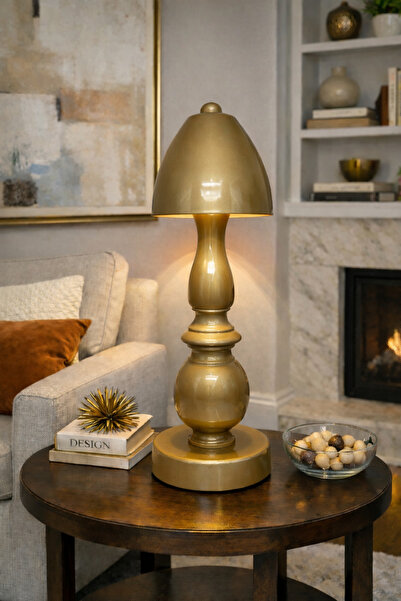 Natiorj Casi Pilli Eskitme Model Masa Lambası Cafe Salon Yatak Odası Şık Proj...