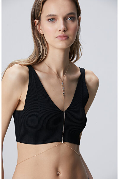 Network Gold Altın Rengi Kadın Vücut Aksesuarı