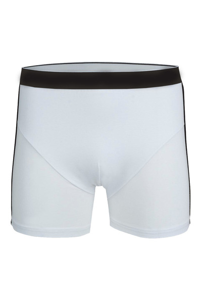 KAİZEN 3-pack men's white boxer shorts (modal material)