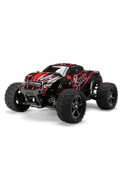 REMO 1/16 4WD Off Road Monster Truck Kırmızı Fırçalı Elektirikli RC Araba, 1631