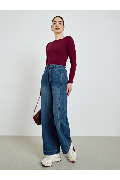 Styli Women High Rise Straight Leg Jeans