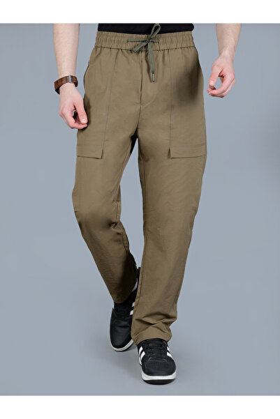 Fort Collins By Styli Men's Cargo Track Pant