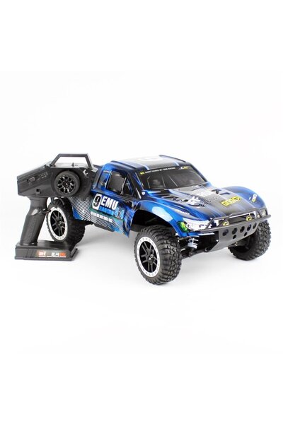 REMO 1/10 4WD Off Road Short Course Mavi Elektirikli RC Araba, 1022B