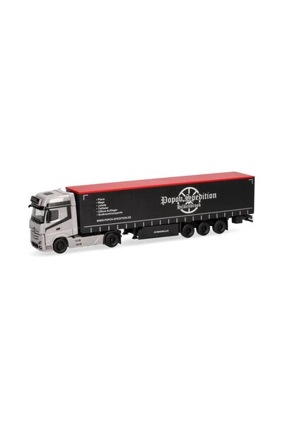 Herpa 318891, 1/87 Mercedes Actros L Gigaspace küçük tır modeli