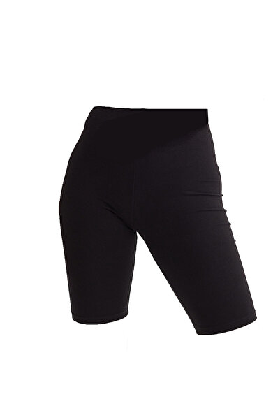 KAİZEN 3-piece women's black modal shorts set