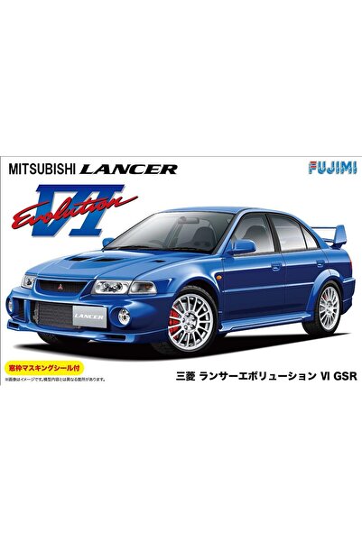 Fujimi 1/24 Mitsubishi Lancer Evolution VI GSR Araba Maketi, ID-102