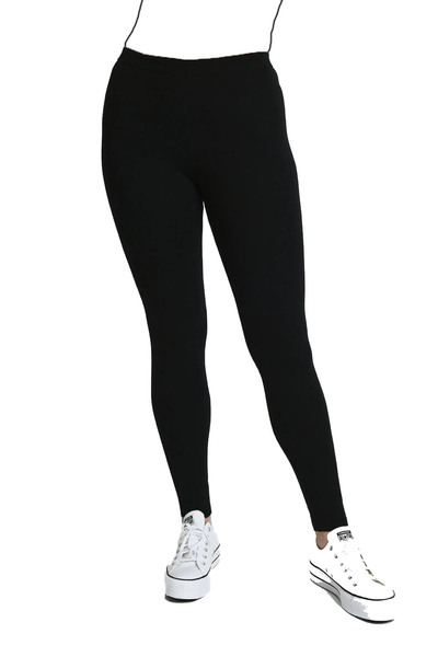 KAİZEN 3-piece women's black leggings set, modal fabric