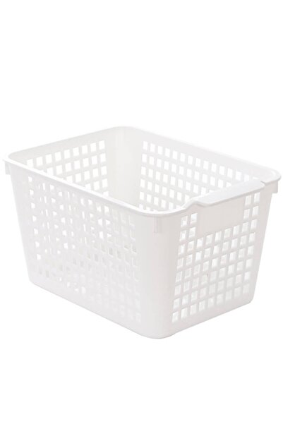 Thirty Three Design Storage box, plastic, white, with handles, 27x19x14.7cm