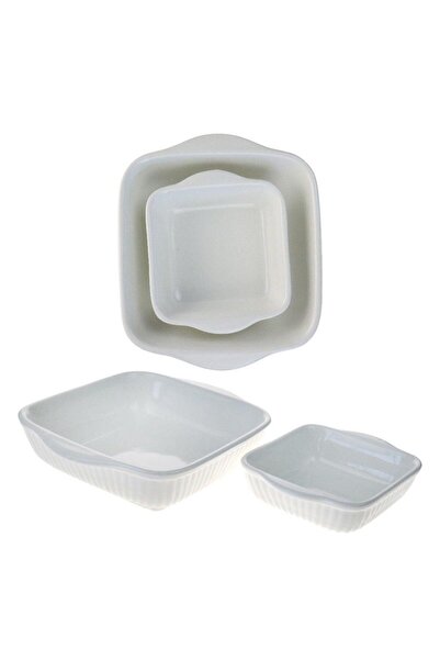 İpek Züccaciye ECR-107 IKILI KARE FIRIN KABI