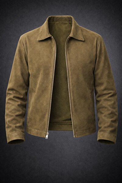 Boymen Ανδρικό σουέτ μπουφάν Premium εποχιακό μπουφάν