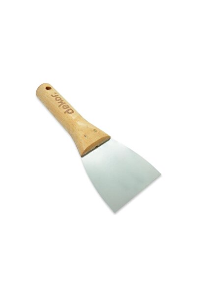 Hassan Dekor 002 Macun Ispatulası Ahşap Saplı 8 Cm