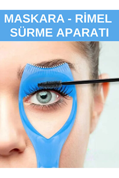 SheMask Maskara Sürme Aparatı Kirpik Kıvırıcı Koruyucu Kolay Rimel Sürme Apar...