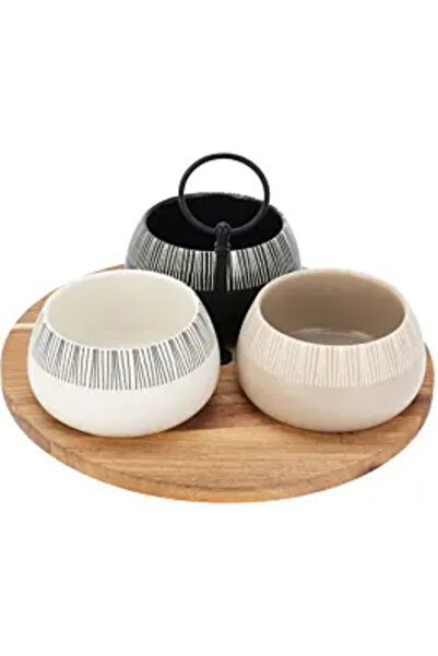 Carrefour Set gustări, 4 piese, multicolor