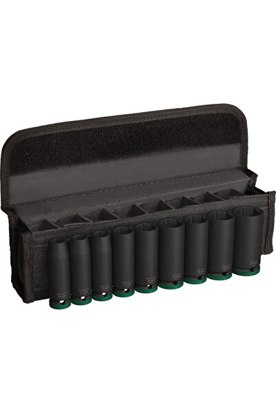 Bosch Pro Impact Socket Set 1/2 Inch Deep 10-27mm 9 Pcs