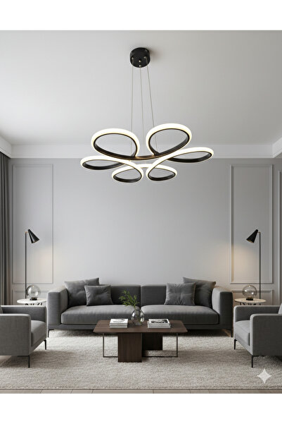 LİGHT HOUSE Papatya Model Sarkıt Led Salon Avizesi