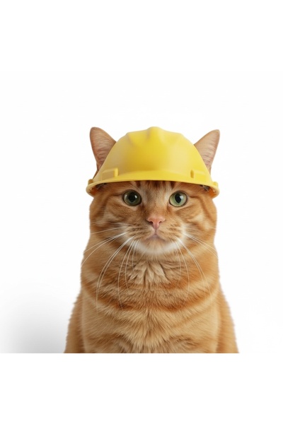 Miki & Miki Cat Construction Hat