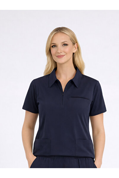 LITTE Uniformă chirurgicală unisex pentru doctor și asistentă, cu un singur t...