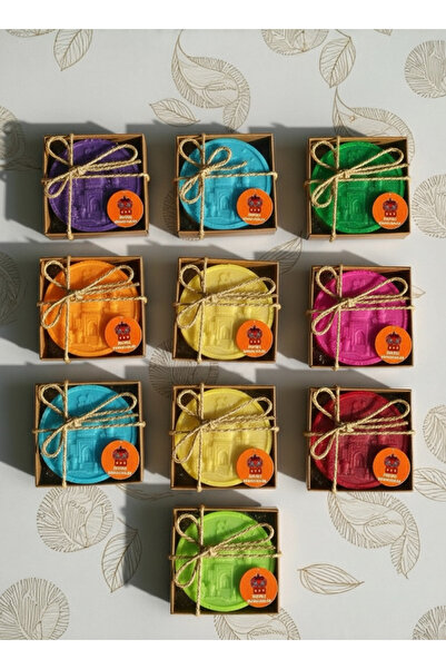 magnocandles Ramazan & Bayram Hediyelik Renkli Sabun 10’lu Set (25 gr / 8 cm)...