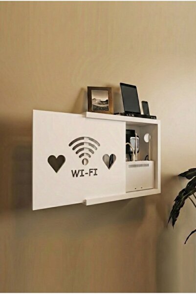 Catchme Wifi-Modem Kalpli Kapak saklama kutusu bilgisayar kablo priz