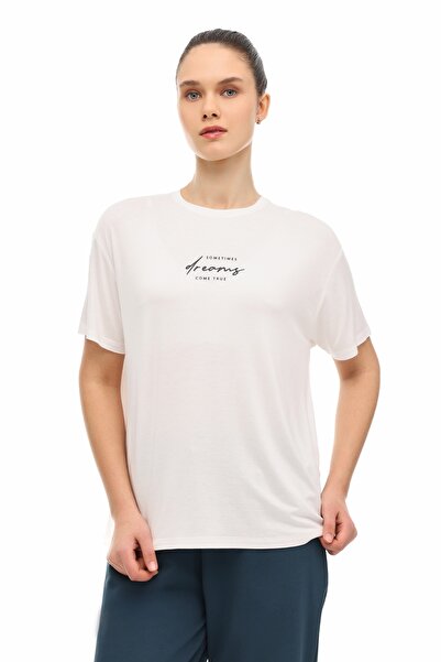 Kinetix Wl 11Ponto 6Fx Ecru Women's Short Sleeve T-Shirt