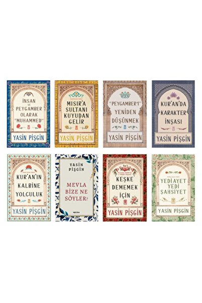 Timaş Yayınları Yasin Pişgin Kuranda Karakter İnşası Seti (8 Kitap)