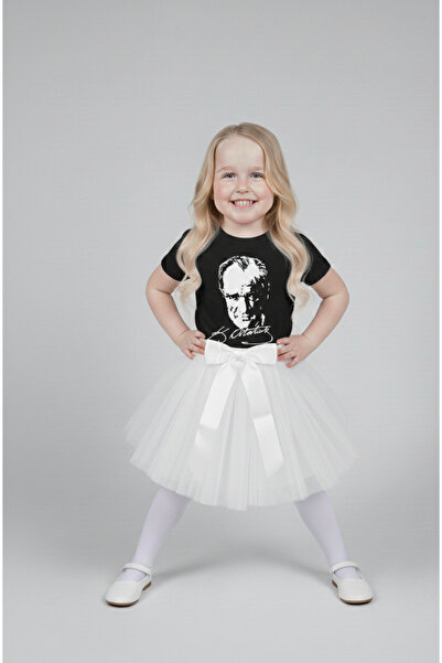 NACAR STORE Girl's 23 April 29 October Performance Outfit Costume Short Sleev...