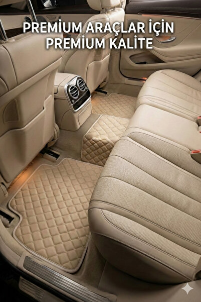 Araba Oto Universal Her Araca Uyumlu Premium Deri PaspaS